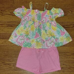 Cynthia Rowley Girl's Floral Set S 7-8y